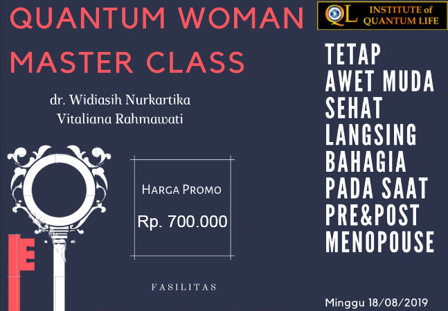 Tetap Cantik dari dalam Ala Quantum Woman Master Class